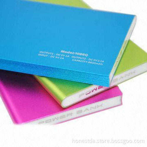 High Capacity 6,500mAh Battery Power Bank